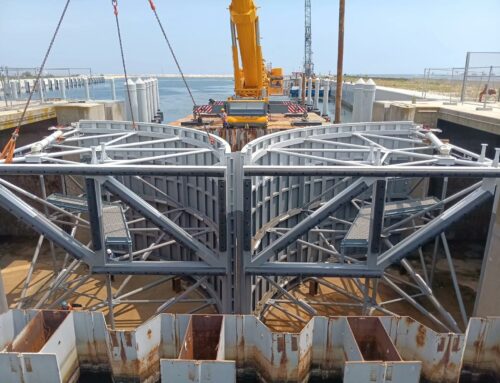 Istallate le ultime porte delle Conche a Chioggia